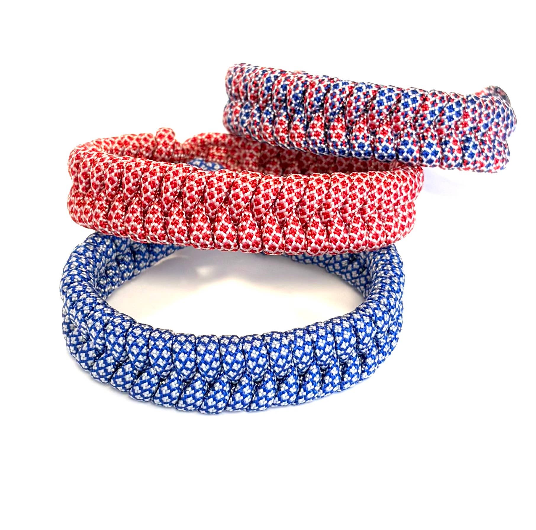 Chic Le Freak - Wholesale Woven/Braided Bracelet - Men's bracelet braided paracord red/white1