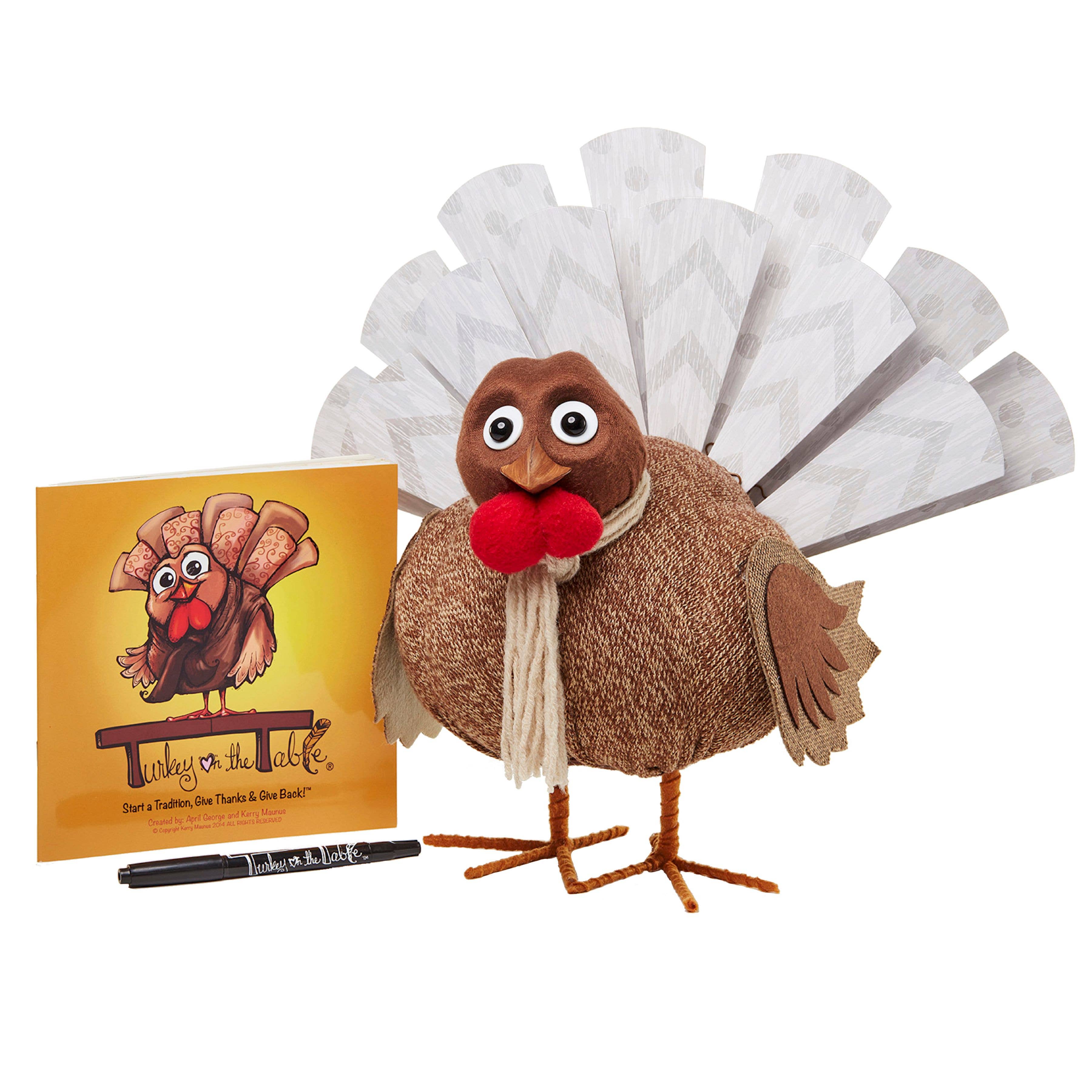 Turkey on the Table - Wholesale Decorative Tabletop Object - Turkey on the Table - Thanksgiving Decor and Activity1