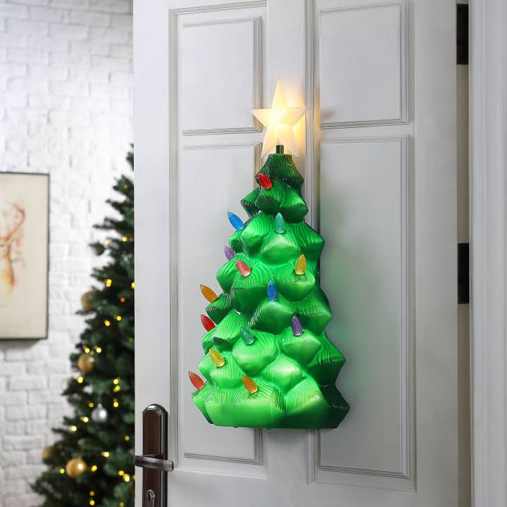 Mr. Christmas - Wholesale Christmas Decoration - 24" Blow Mold Nostalgic Flat 2D Tree
