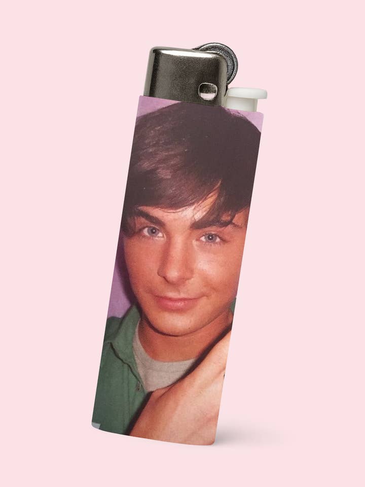 Zac Meme Lighter for wholesale by Pop Cultur'd Co.