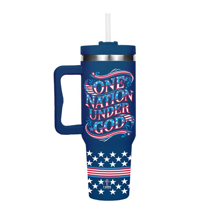 One Nation Under God - 40oz Tumbler - 2573 for wholesale by I Love My Freedom