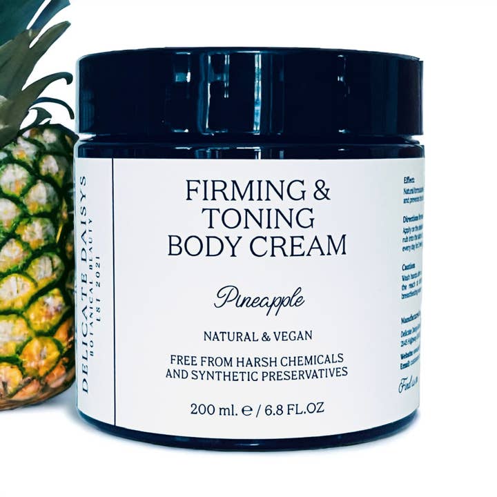 Firming & Toning Body Cream with Retinol for wholesale by Delicate Daisys Botanical Beauty