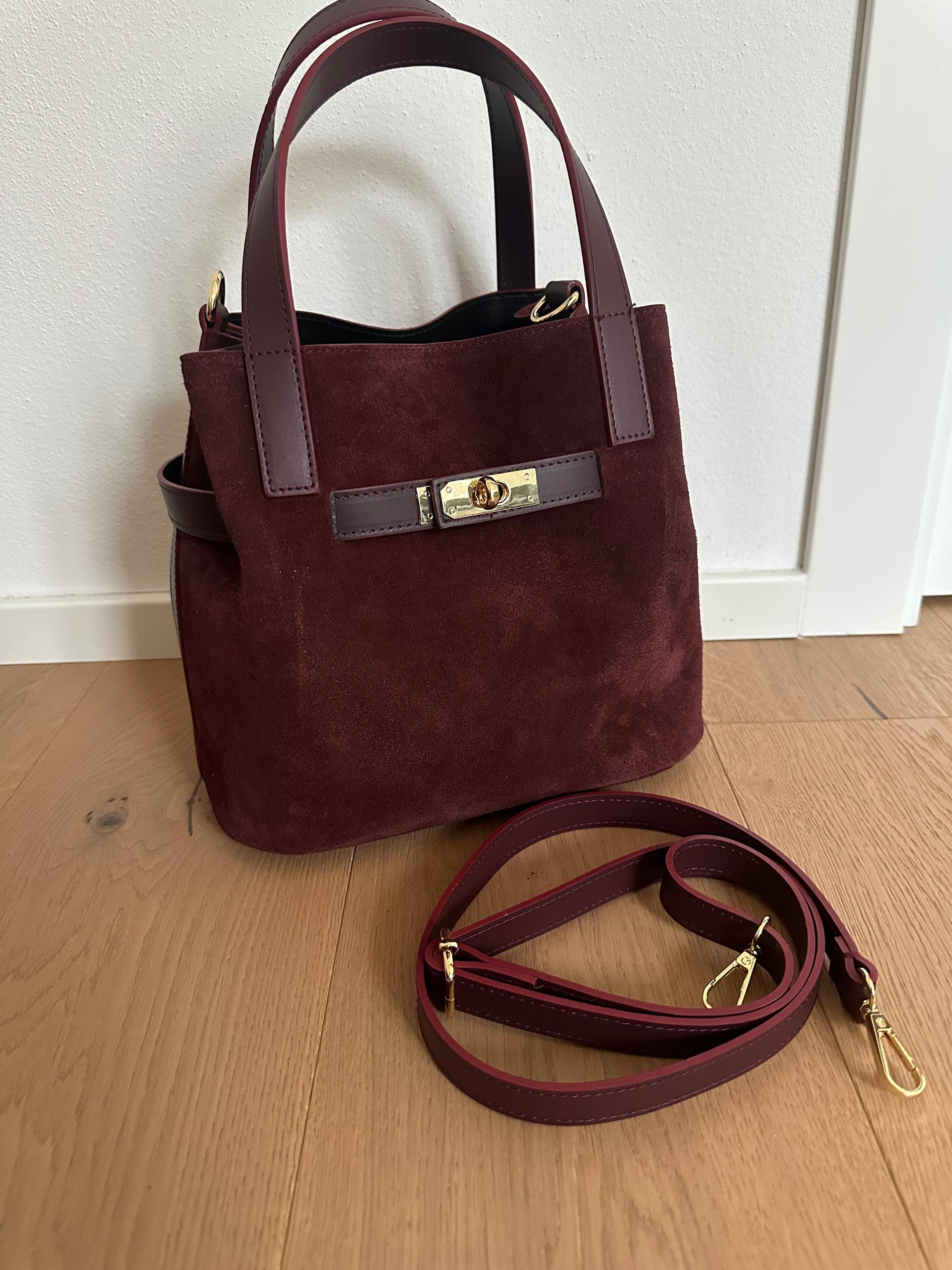 Zhade - Wholesale Shoulder Bag - Women's - TATIANA - suede bucket11