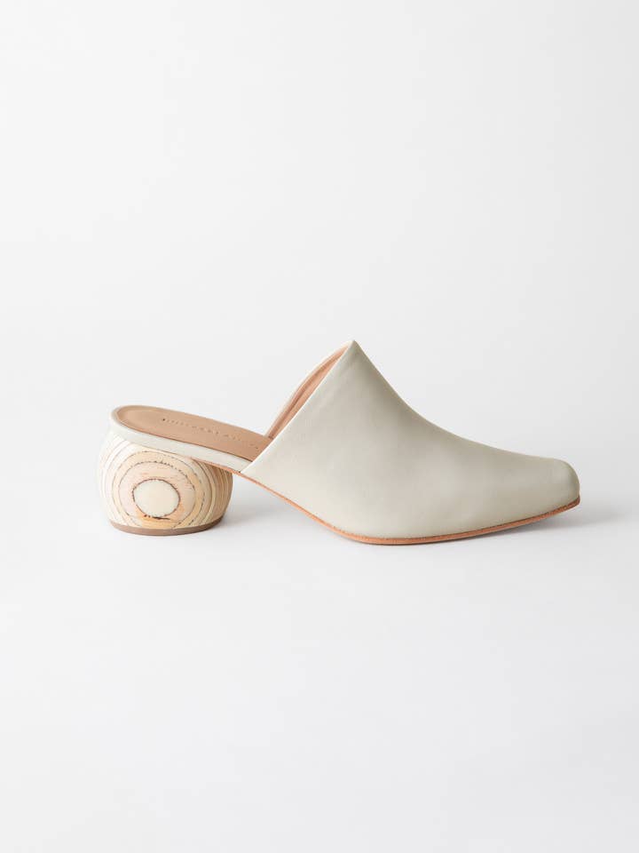 Mina Mule Bone Nappa for wholesale by Fortress