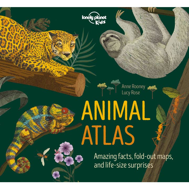 Lonely Planet Kids Animal Atlas for wholesale by Hachette Book Group