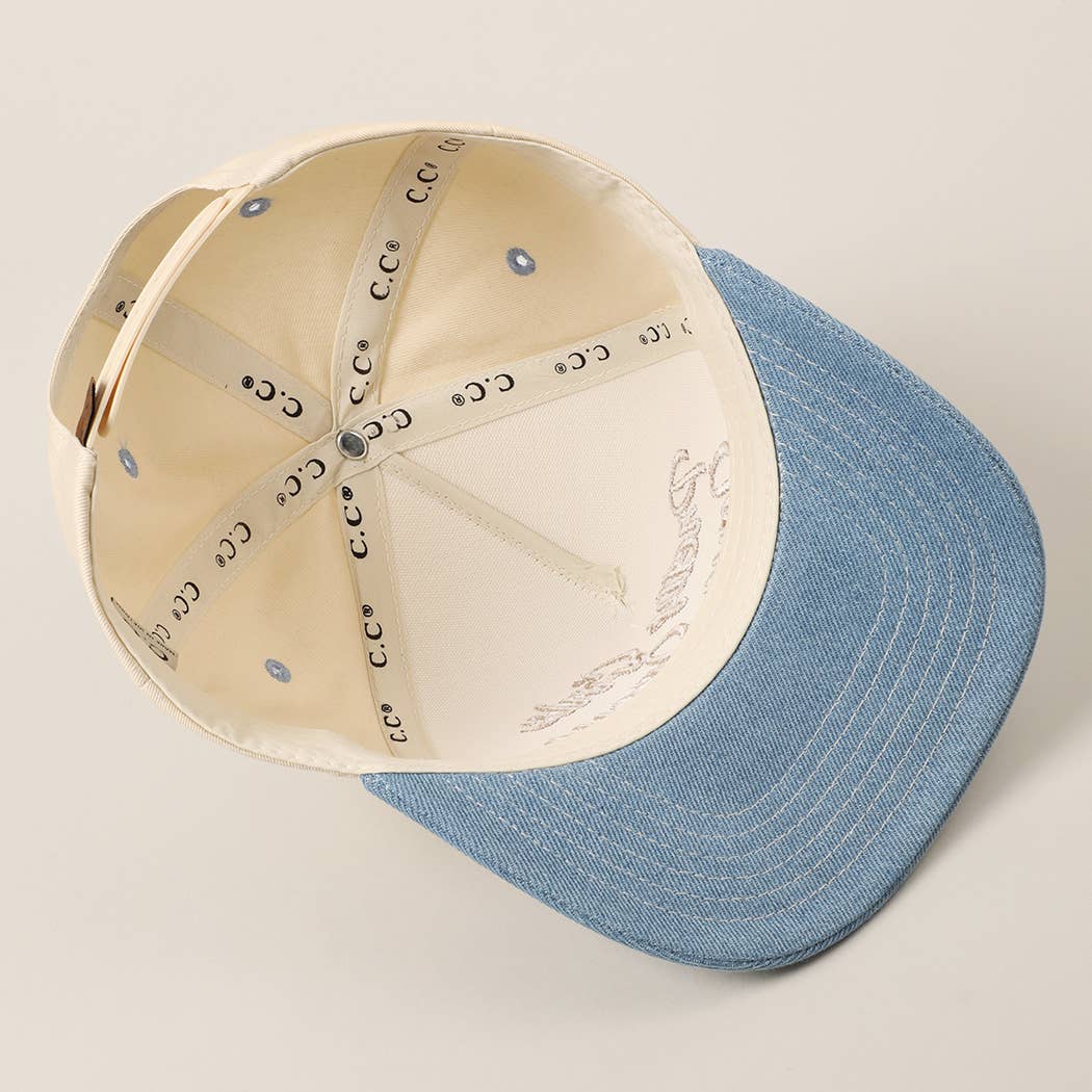 Fashion City - Vente Casquette de camionneur – femme - Casquette de camionneur brodée "Les jolies filles aiment Jésus"12