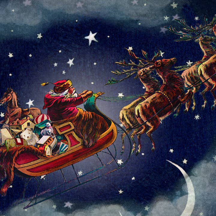 Madame Treacle - Wholesale Christmas Card - XM110P ~ Christmas Card1