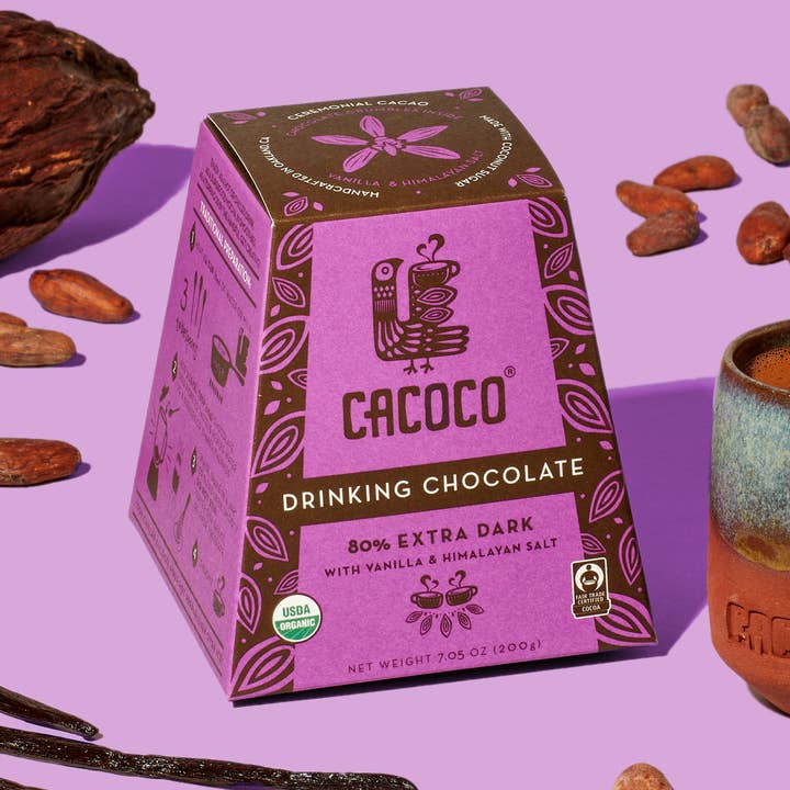80% Extra Dark Drinking Chocolate for wholesale by Coracao Chocolate & CACOCO
