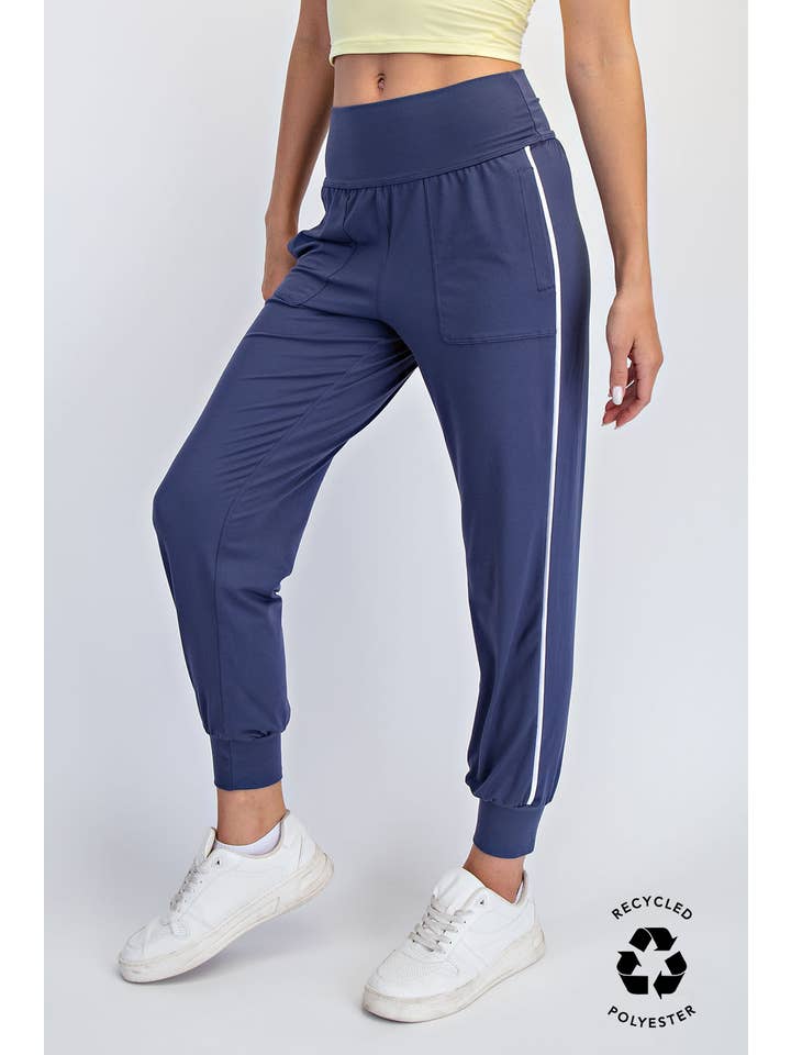 Rae Mode - Wholesale Athletic Pants - Women's - BUTTER SOFT PIPING JOGGER PANT8