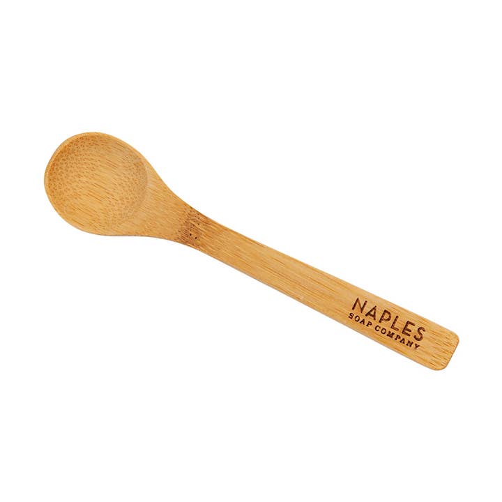 Bamboo Scrub Spoon (Assorted) for wholesale by Naples Soap Company | Clean Beauty, Natural Bath & Body