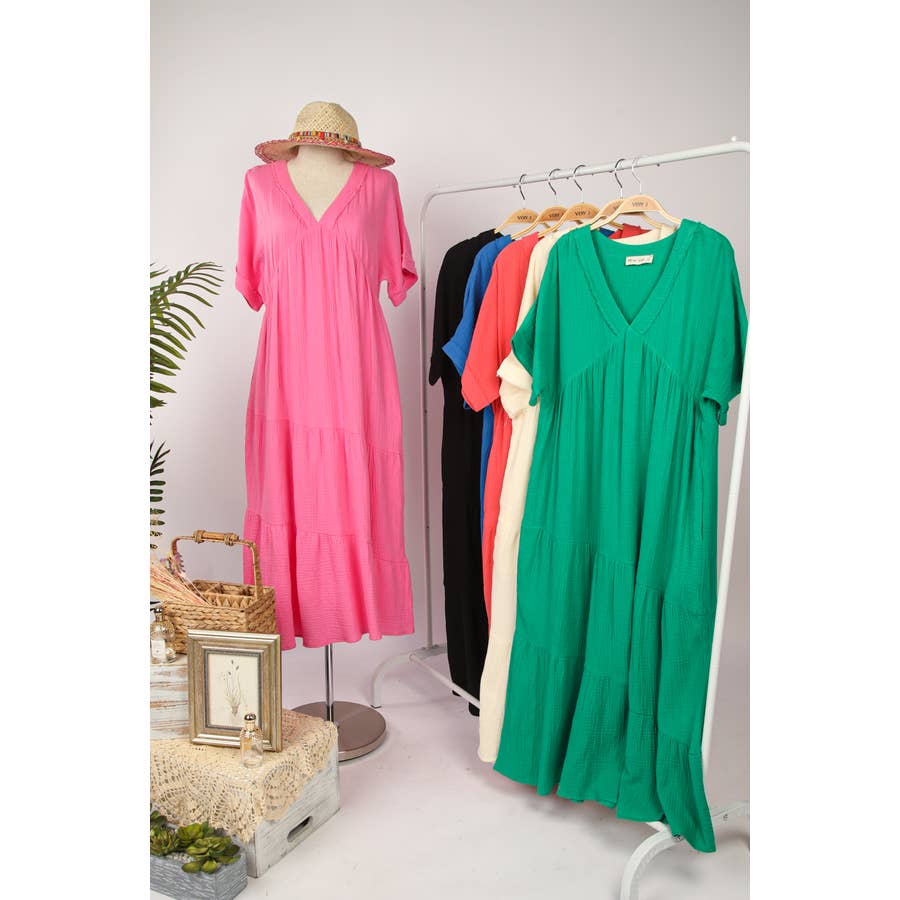 Purchase Wholesale zenana gauze dress. Free Returns Net 60 Terms