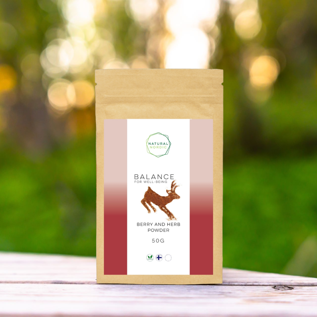 Natural Nordic - Vente Poudres protéinées/superaliments - Poudre de baies et d'herbes Balance3