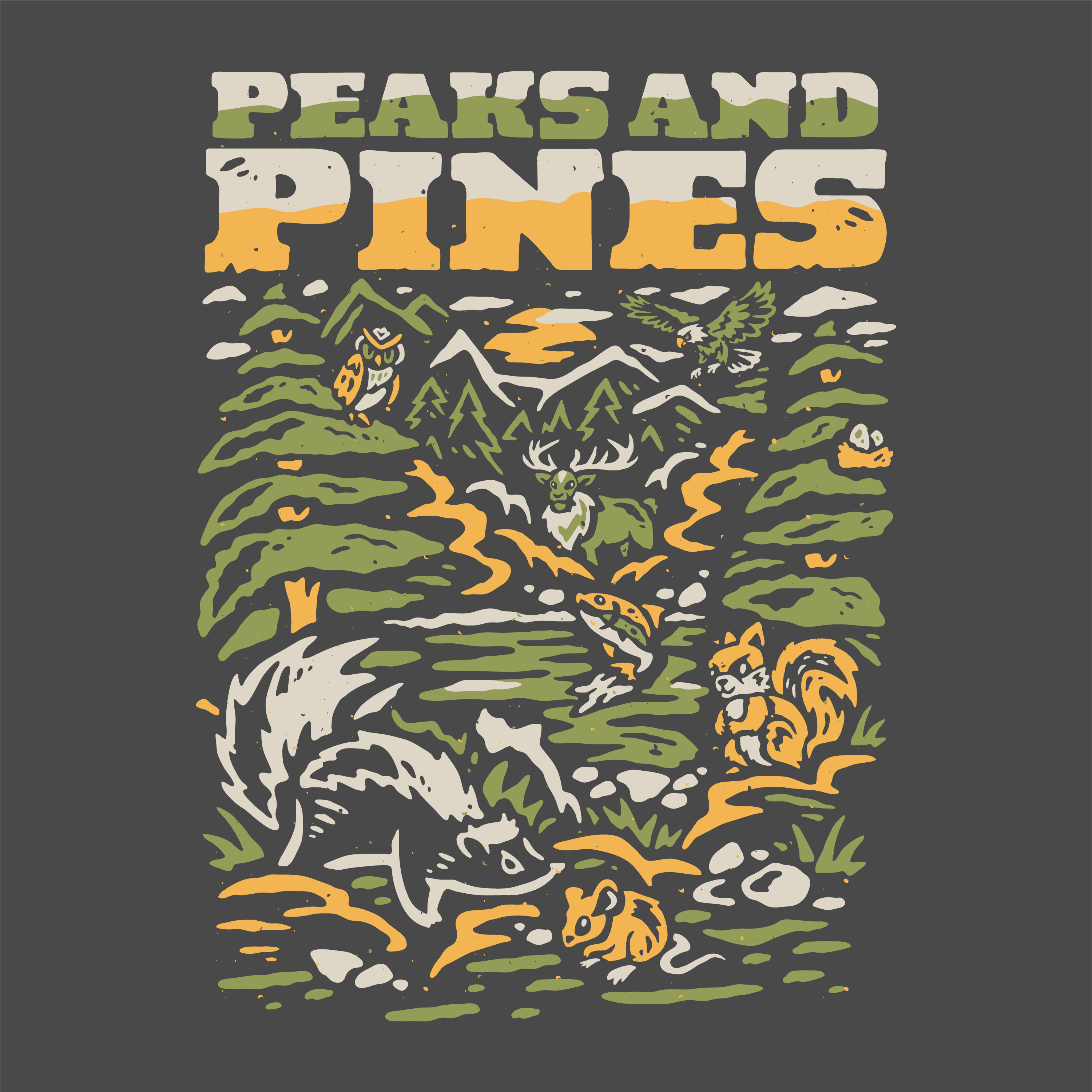 Iconic Arizona - Wholesale Screen Printed T-Shirt - Unisex - Peaks and Pines Unisex Tee4
