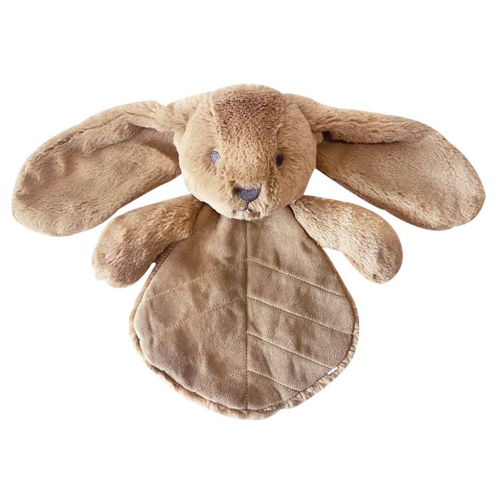 OB Australia - Wholesale Security/Cuddle Blanket - Baby - Bailey Bunny Soft Caramel Comforter Toy 12"/ 30cm