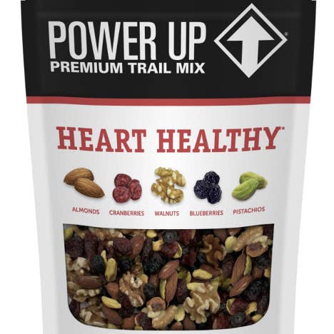 NuEats - Wholesale Trail Mix - Gourmetnut, Power Up 14, HEART HEALTHY, 6/12oz(K)