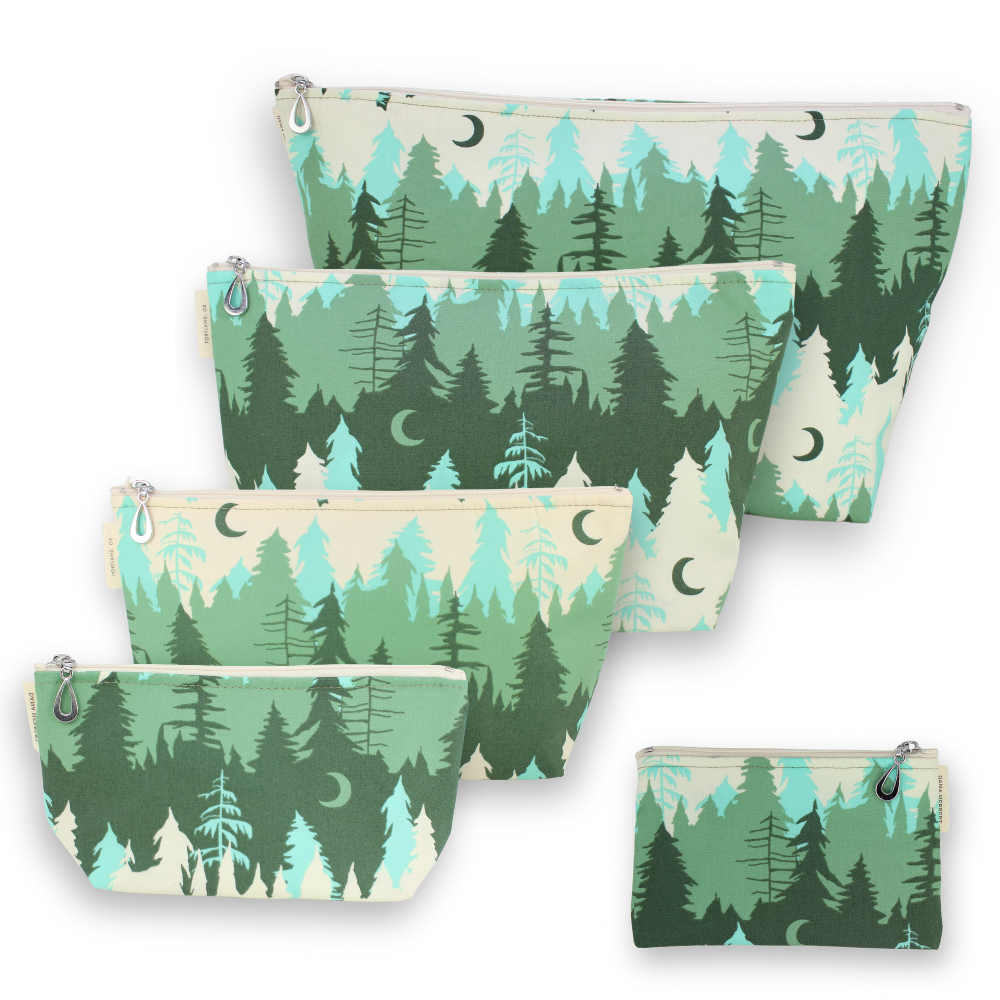 Dana Herbert – bolsa de maquilhagem e cosméticos por atacado – Conjunto de Bolsas de Maquilhagem - S, M, L, XL + Moeda (Poupe $4,75)9