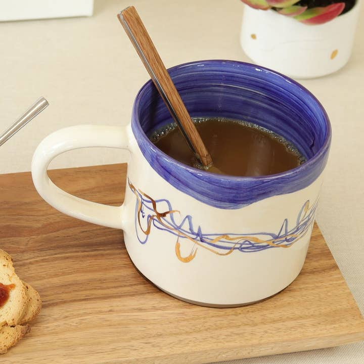 taza azul 466 para venta al por mayor de Atelier nelson gomes