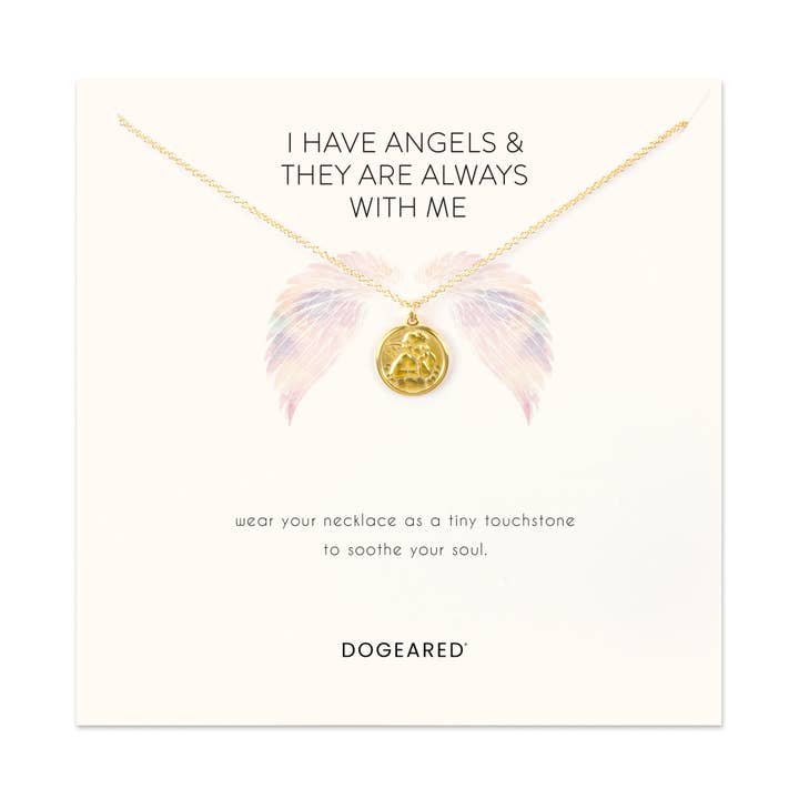 I have angels mini angel coin necklace for wholesale by Dogeared