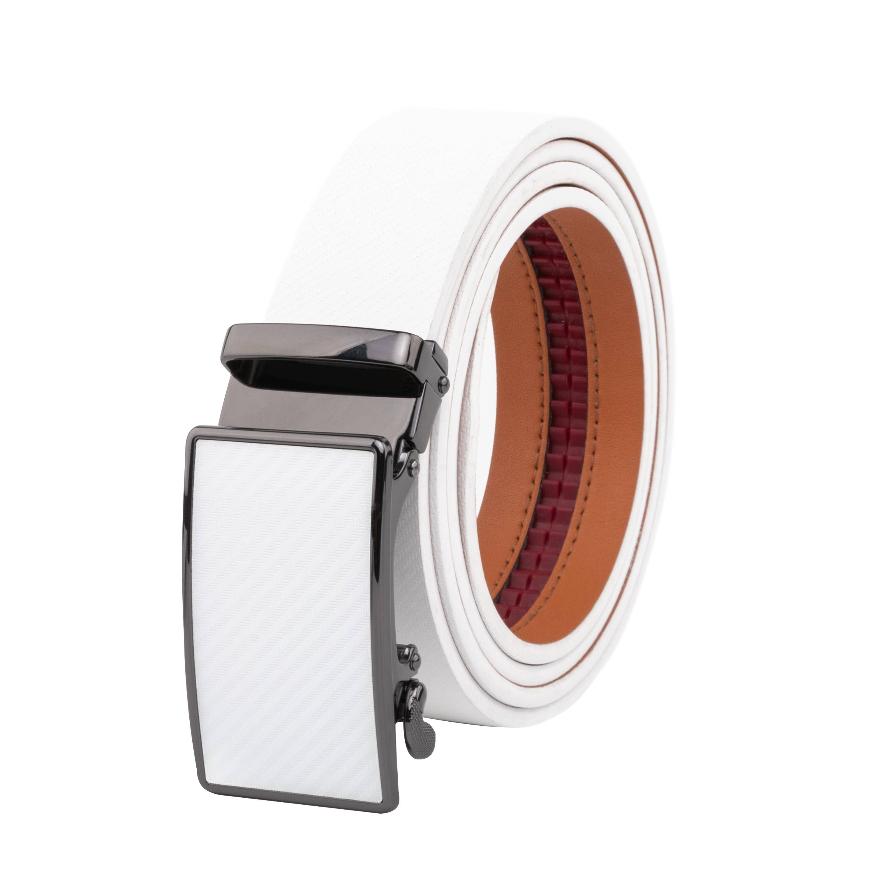 Fabio Valenti – Cinto - Homem por atacado – Cinturão de couro com catraca para homem - LA20910