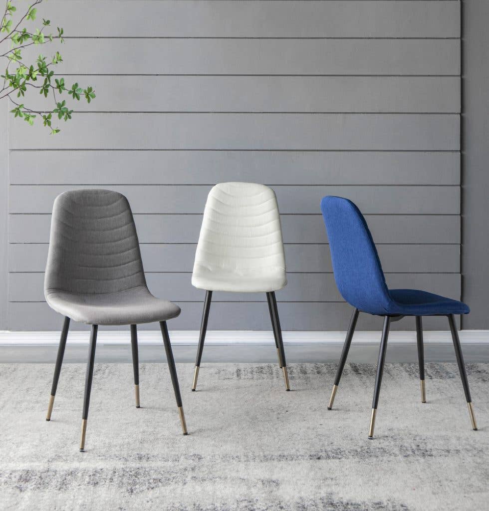 A&B Home Group Inc. - Venta al por mayor Sillas - Juego de 4 sillas de comedor Fausta14