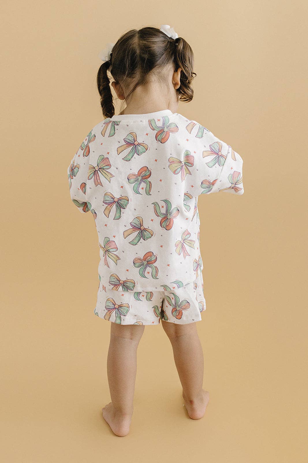 Lucky Panda Kids - Vente Ensemble haut et short – enfant - Ensemble de shorts | Nœuds joyeux4