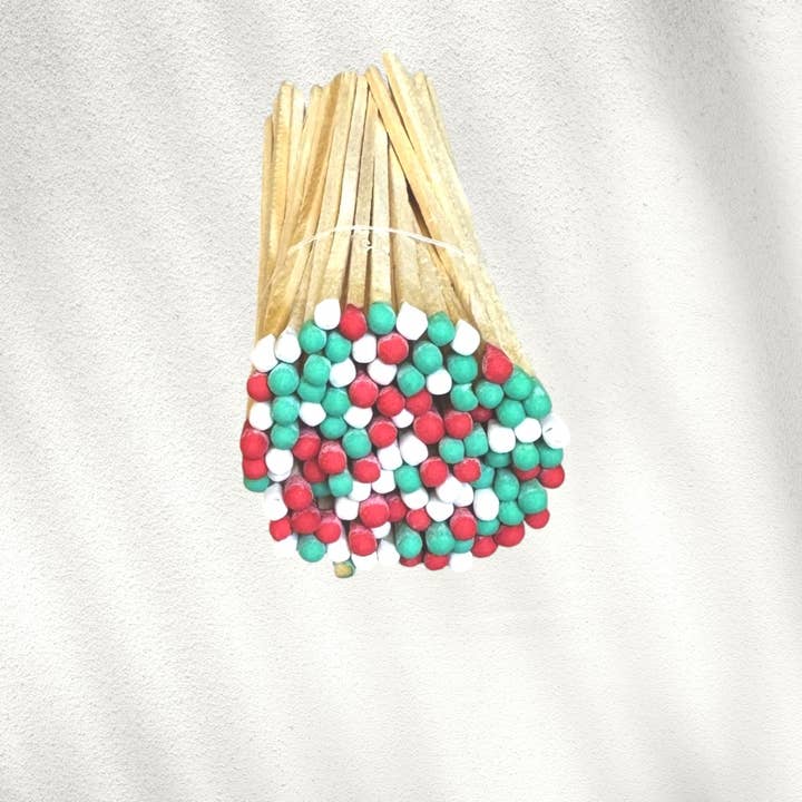 CJ Gift Goddess - Vendita all'ingrosso Fiammifero - Fiammiferi per Camino da 8": Oltre 10 Opzioni di Colore, Confezioni da 100