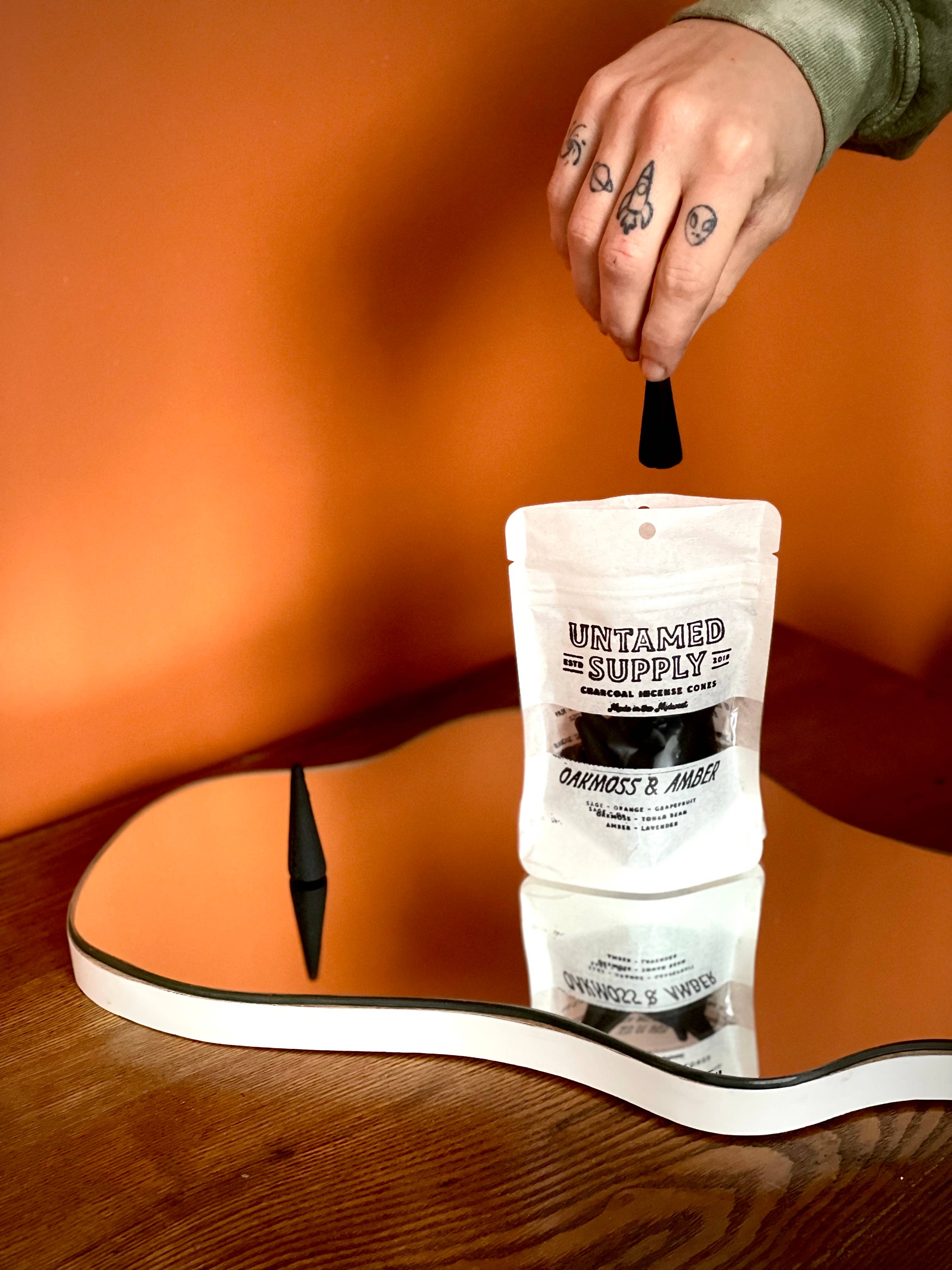 Untamed Supply - Wholesale Incense - Incense Cones: Oakmoss & Amber