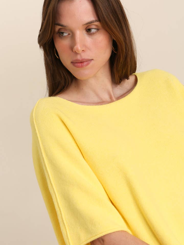 Lucky Nana - Wholesale Knit Sweater - Women's - AH 2201 - Poncho Sweater2