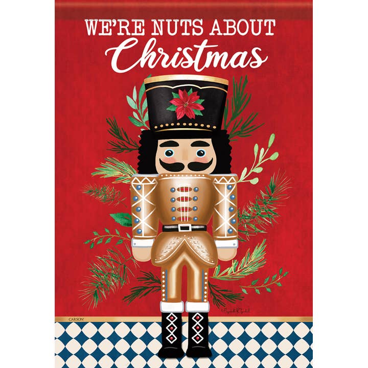"Nutcracker" Garden Durasoft™ Flag for wholesale by FlagTrends by Carson