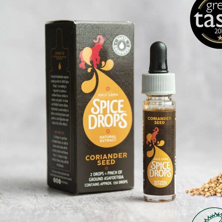 Coriander Natural Extract, Spice Drops, Vegan, Award Winning for wholesale by Holy Lama Naturals