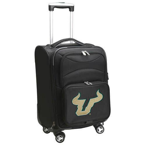 NCAA South Florida Bulls 21" Carry-On Spinner Soft side for wholesale by Mojo Licensing