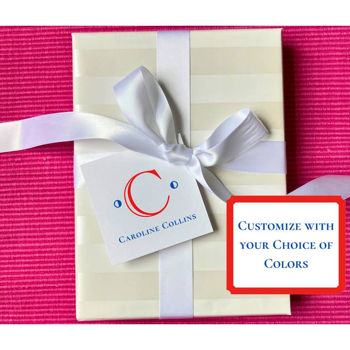 The Winsome Life Stationery – Cartão de presente por atacado – Etiquetas e autocolantes para presente de monograma | Etiquetas de presente para a família personalizadas
