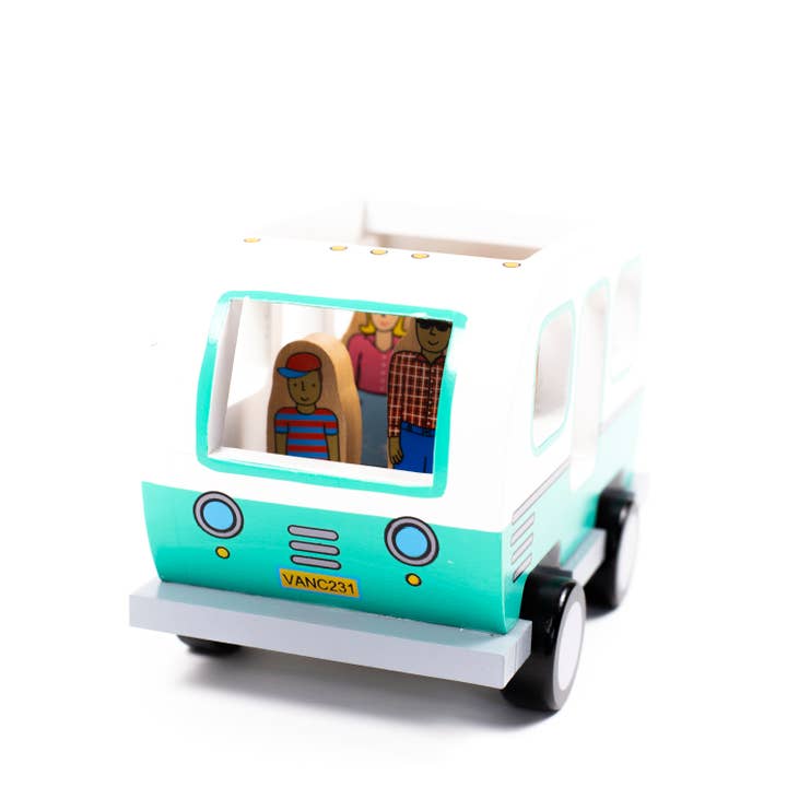 Jack Rabbit Creations - Wholesale Wood Toy - Kids - Glamper Camper Magnetic Van4