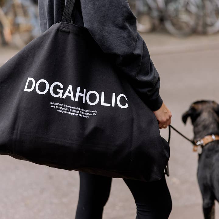 Lieblingspfote – wholesale Bärkasse - Unisex – DOGAHOLIC XXL Shopper Svart2