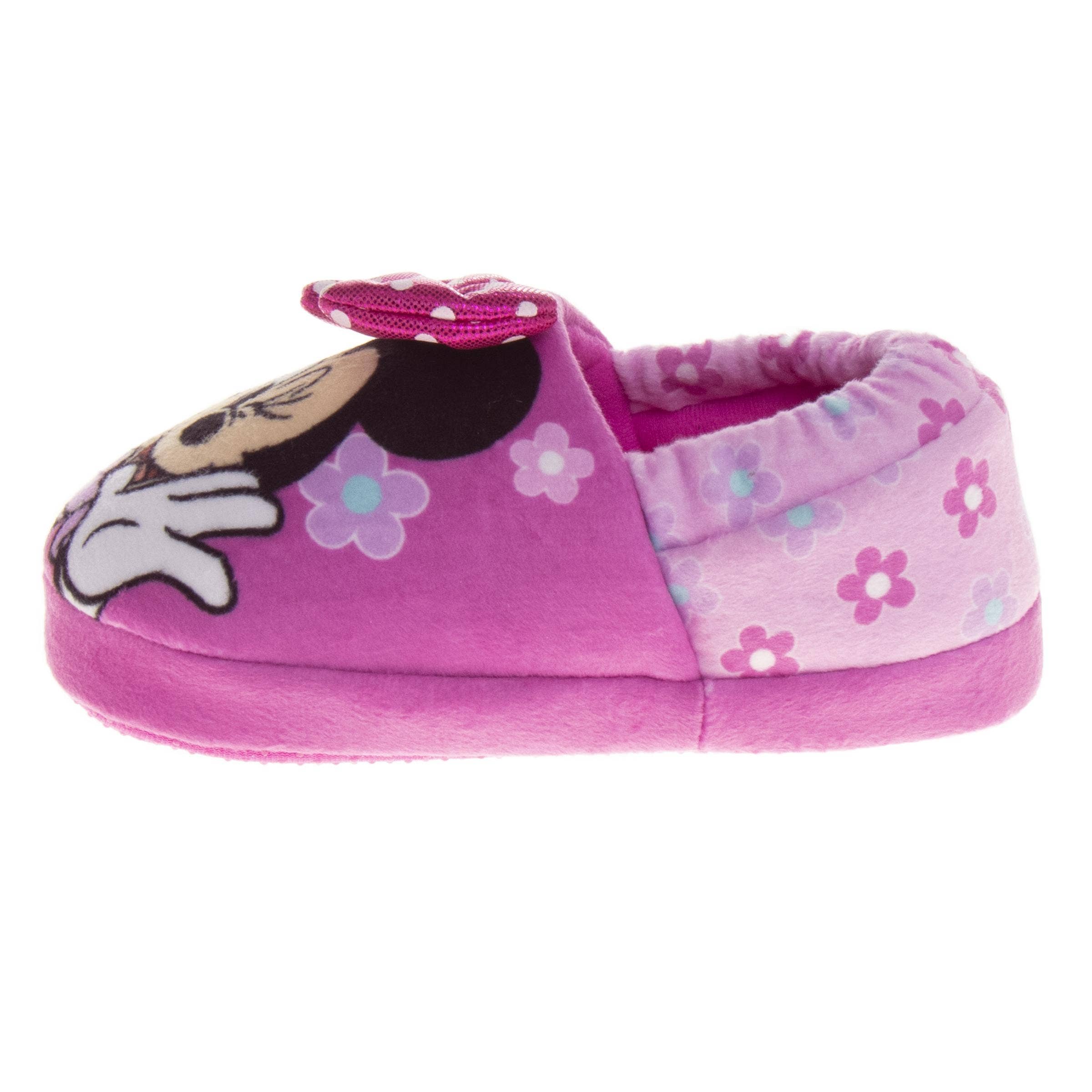 Josmo Shoes Inc - Wholesale Slippers - Kids - Disney Minnie Mouse Bow Plush Slippers (Toddler/Little Kid)2