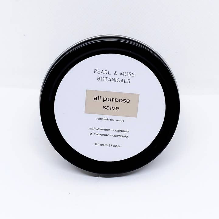 All Purpose Salve (Herbal Infused) for wholesale by Pearl & Moss Botanicals Inc.