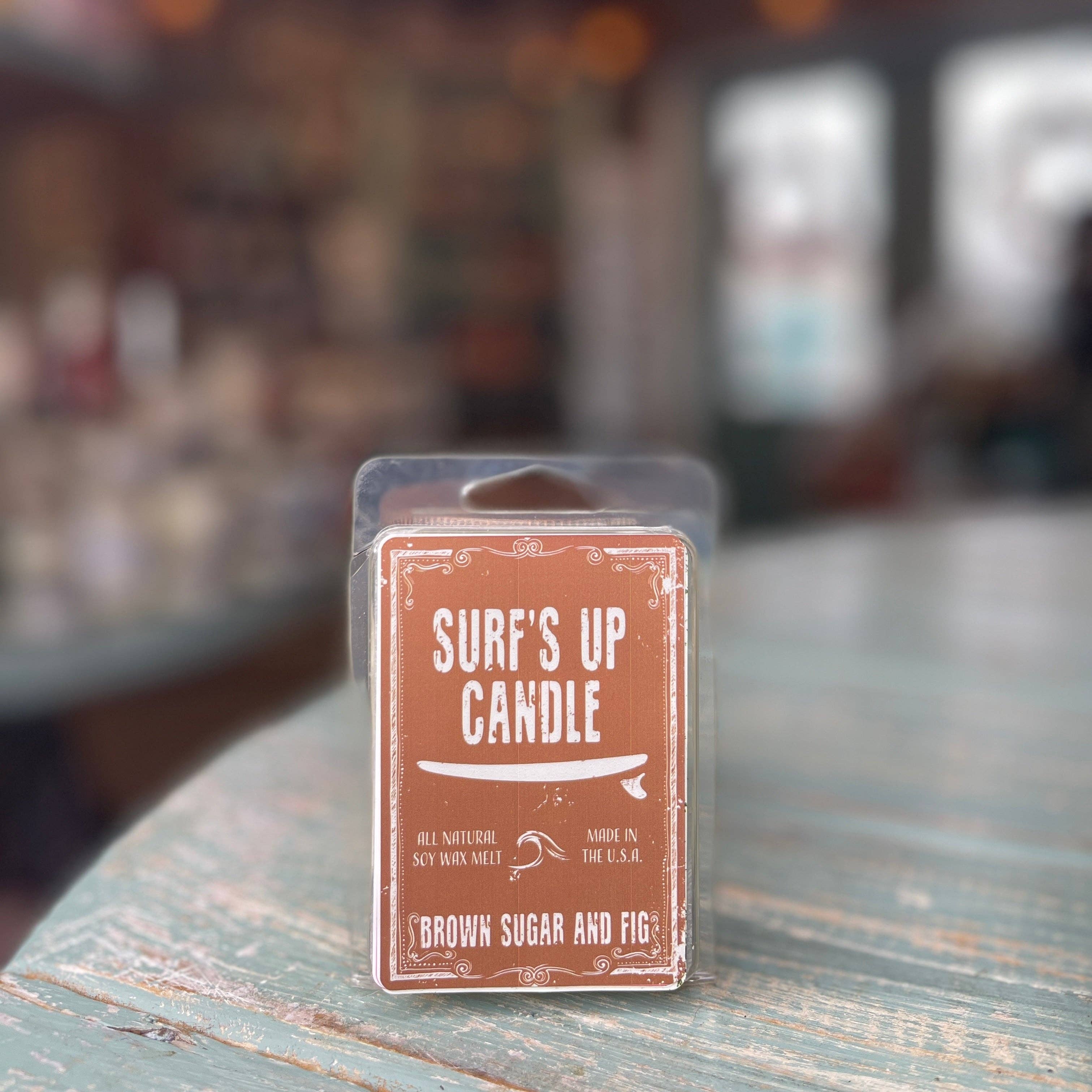 Surfs Up Candle - Wholesale Jar/Filled Candle - Brown Sugar & Fig Mason Jar Candle - Original Collection4