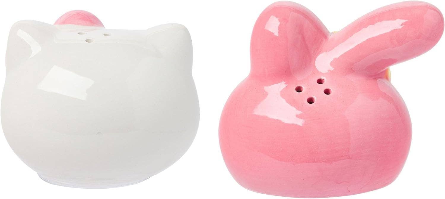 AJ TOYS & GAMES – wholesale Salt & pepper shaker set – Hello Kitty And My Melody Ceramic Salt & Pepper Shaker Set1