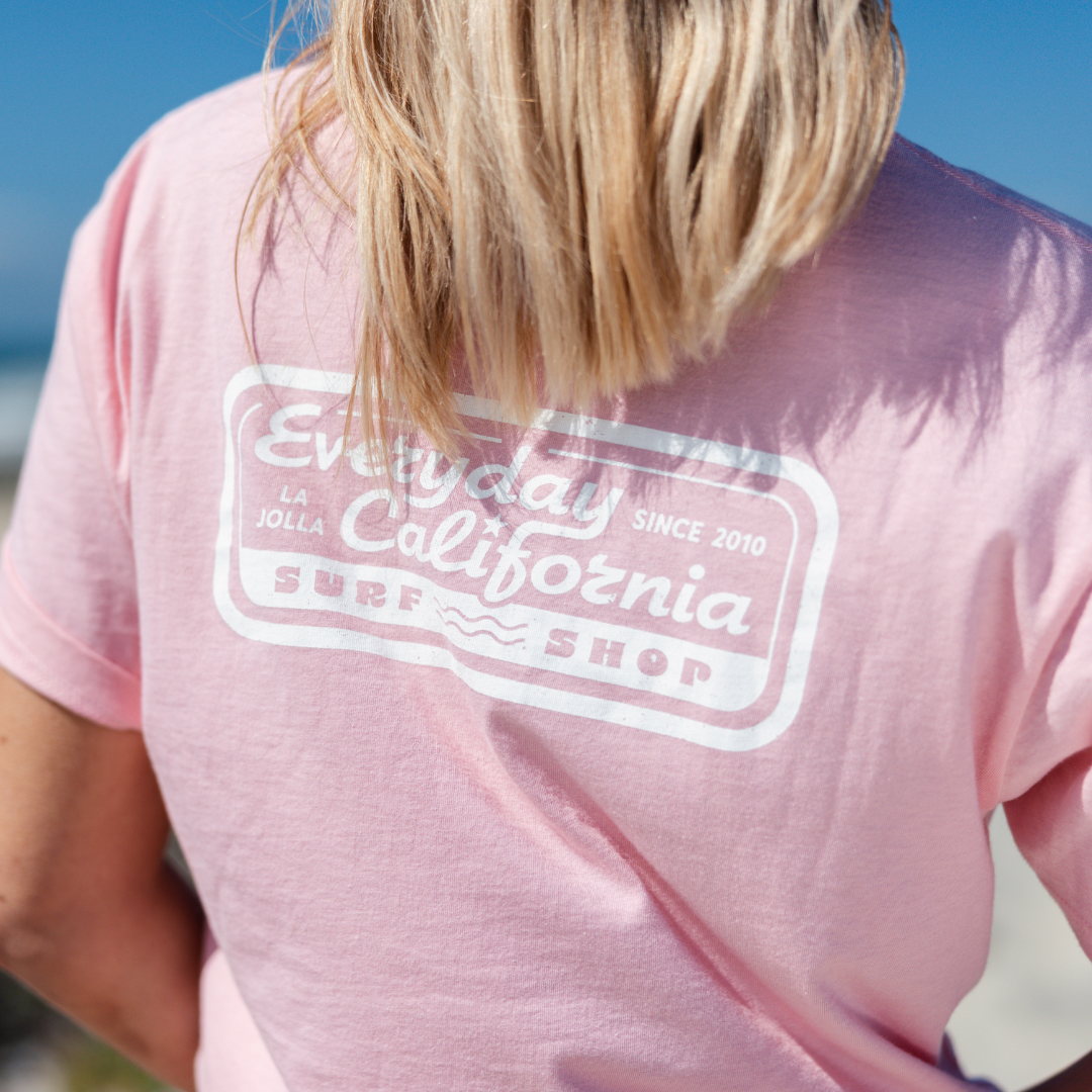 Black Surf Shop Tee - Everyday California Logo Unisex Graphic Tee for wholesale on Faire11
