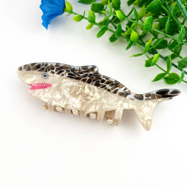 mildstyles - Wholesale Hair Clip - Women's - New Shark Ocean Animal Printed Hair Claw Clip4