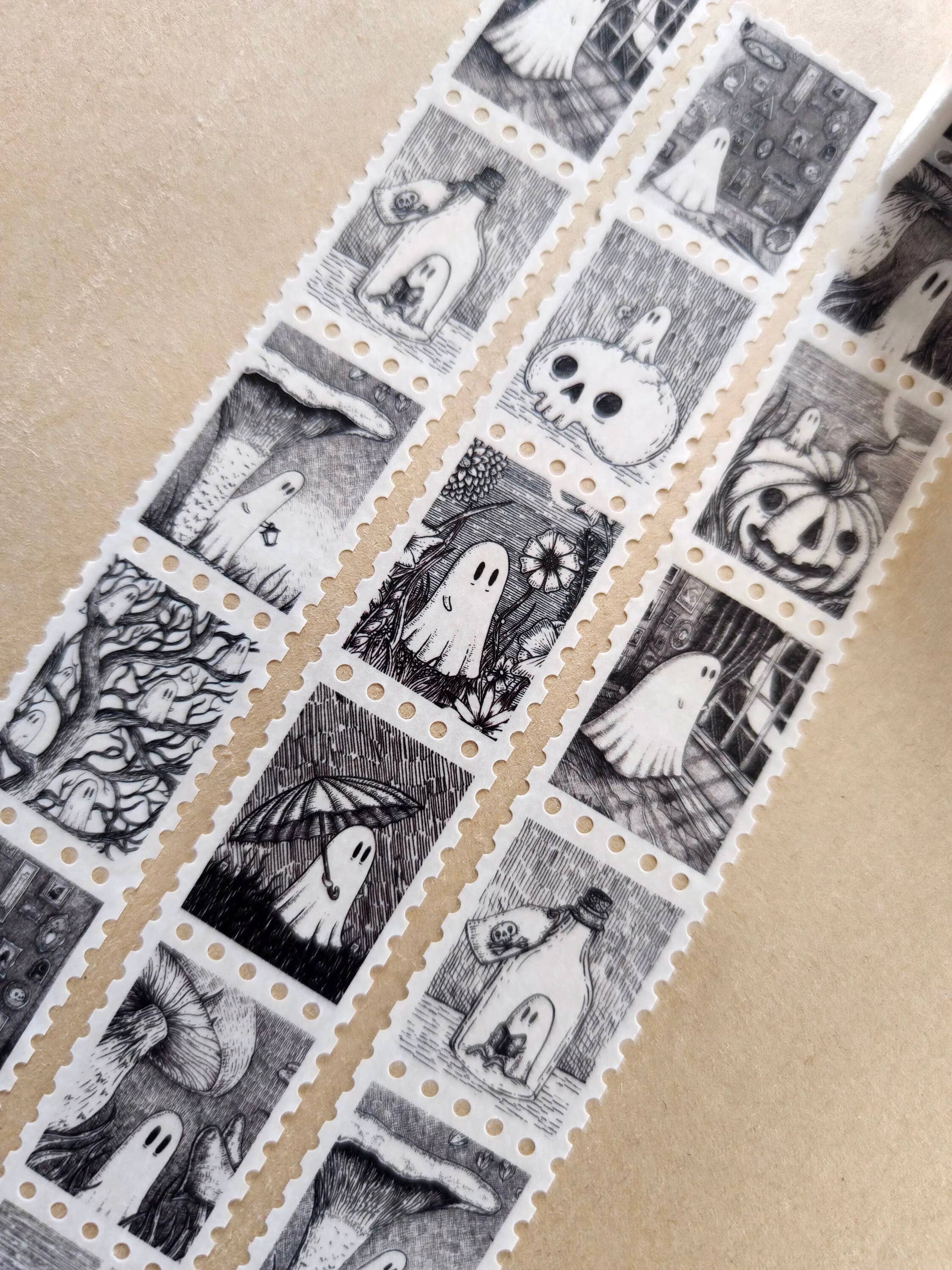 Jon Turner Illustration – wholesale Washi tape – Ghostie Stamps Art Washi Tape 3