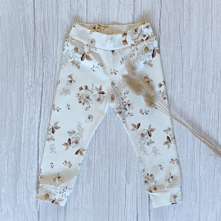 Legging moulant fleurs de jasmin pour la vente par ByTasha