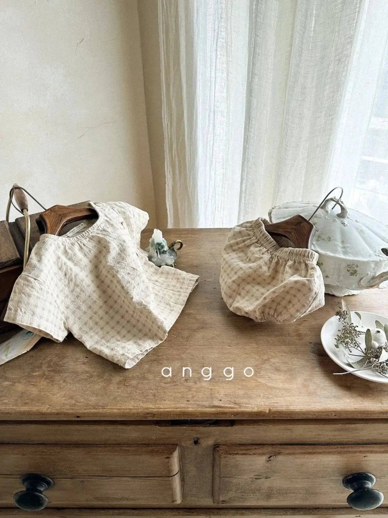 Cozy Kidz - Vendita all'ingrosso Completo top e pantaloni - Neonati - Completo Bebe Cinamon con Maglia e Pantaloni1