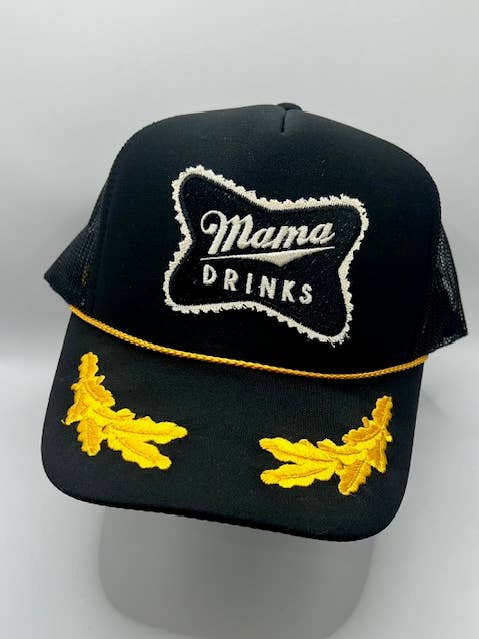 La mamma beve il cappello da capitano per la vendita all'ingrosso da parte di Lucky Girl TX