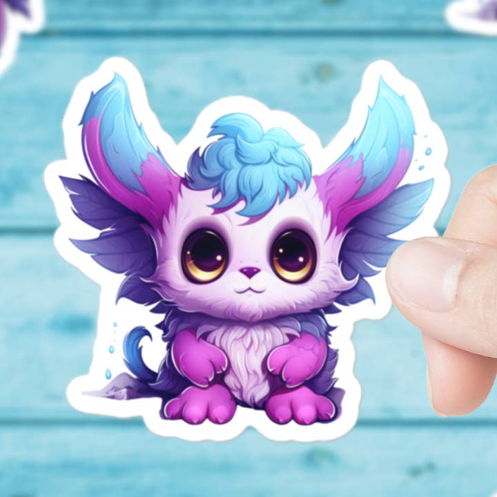 Autocollant Magical Monster pour la vente par Mystical Clarity