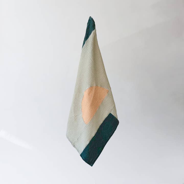 Pigeon Toe Ceramics & Home Textiles - Wholesale Tea Towel - Quilt Tea Towel - Handmade