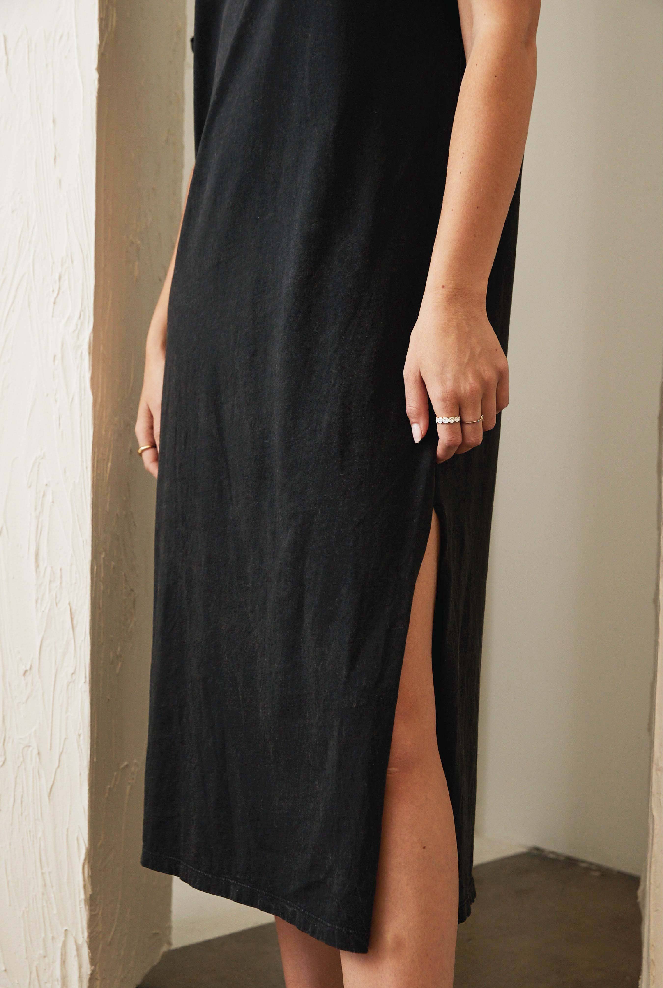 OAT COLLECTIVE - Wholesale Dress - Women's - SURF Mineral Washed Graphic Dress6