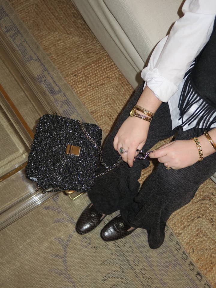 The Bubble Bag - Black & Silver for wholesale by KMs GEMs