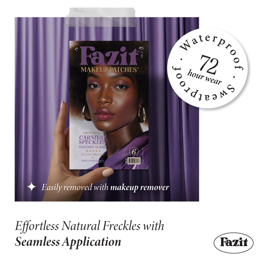 Fazit - Wholesale Skincare Face Mask - Carnival Speckles Makeup Patches - Limited Edition3