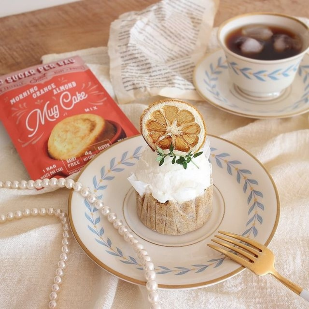 Sweet Logic - Wholesale Cake Mix - Orange Almond Mug Cake Quick Mix - Keto, Low-Carb (10-Pack)2